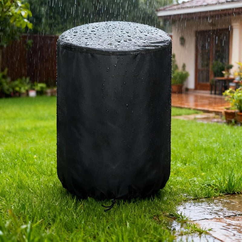 Aidetech Smoker Cover Fit for Realcook Vertical 17 Inch Steel Charcoal Smoker, Waterproof Grill BBQ Cover Vertical Smoker Covers-22 D x 35" H - Image 3